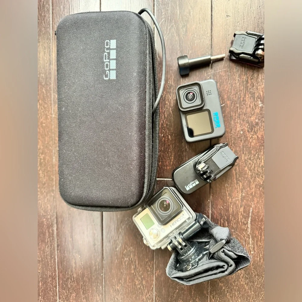 Bundle!! GoPro Hero 10 and GoPro Hero 3 combo and all accessories!